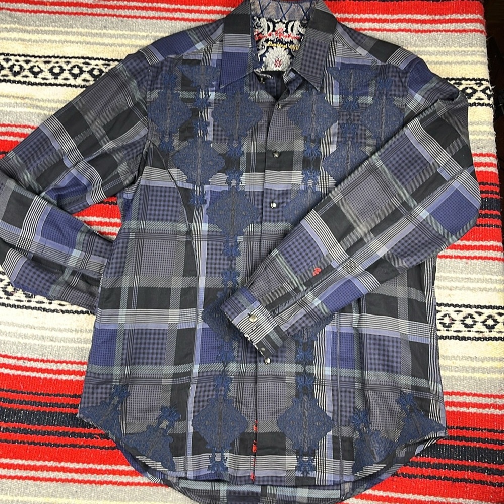 Robert Graham Button Down Shirt | Men’s Medium Limited Edition 37/854